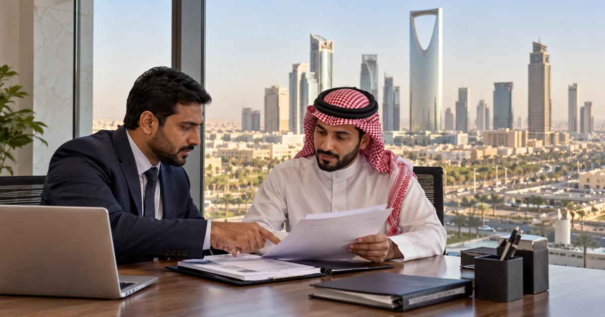 Saudi Business Visit Invitation: Company Details and Activity Checks