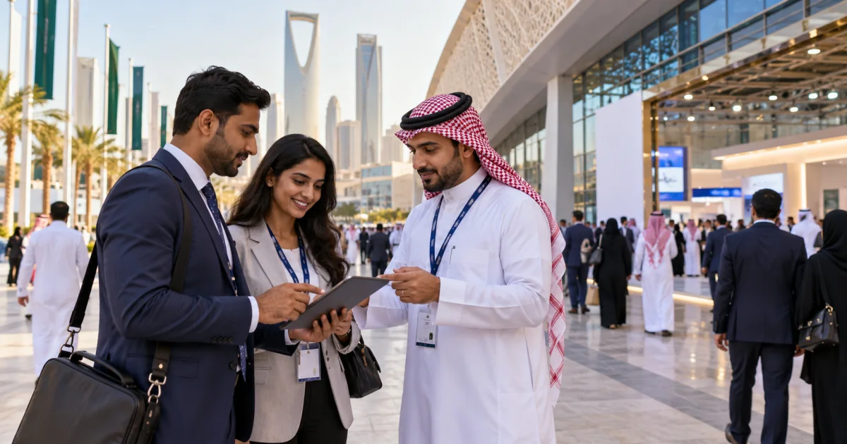 Saudi Meetings, Exhibitions and Technical Work: Choose the Correct Permission