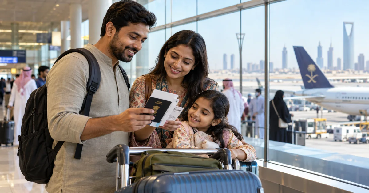 Saudi Tourist Visa for Indian GCC Residents