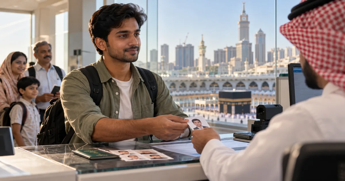 Saudi Visa Photo Preparation: Match the Chosen Application Route